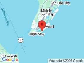 Map of Site Report: Cape May National Wildlife Refuge - Two Mile Beach, United States of America